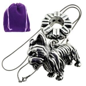 Scottie Dog Necklace - Dog Necklace